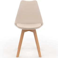 8 chaises scandinaves mix color