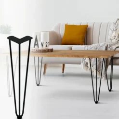 4 pieds de table épingle