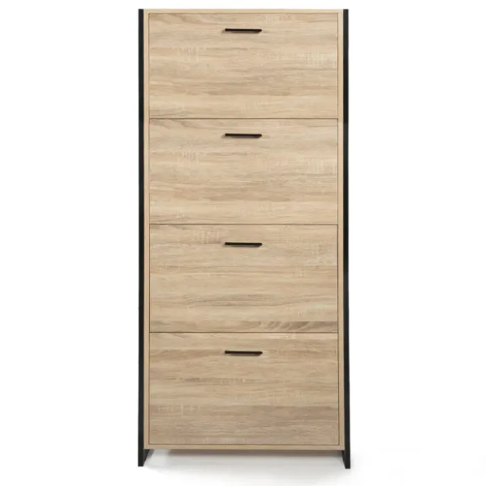 Armoire à chaussures industrielle 4 portes