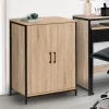 Armoire basse industrielle 2 portes
