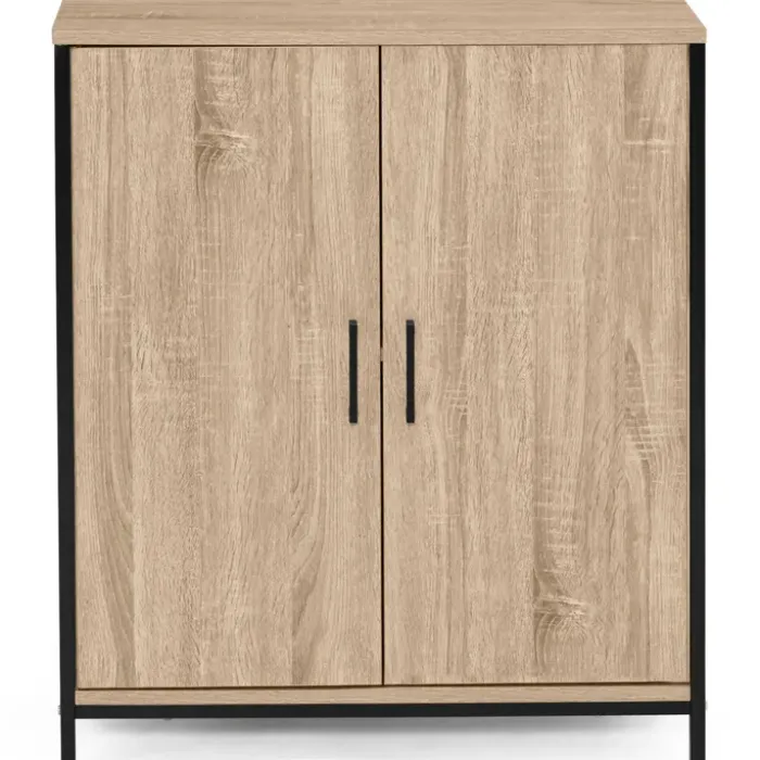 Armoire basse industrielle 2 portes