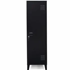 Armoire vestiaire métallique noire