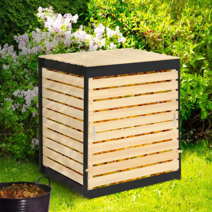 Bac à compost en bois 500L