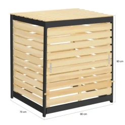 Bac à compost en bois 500L
