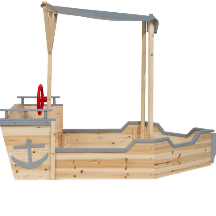 Bac à sable bateau pirate