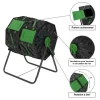 Bac de compostage rotatif double 140L