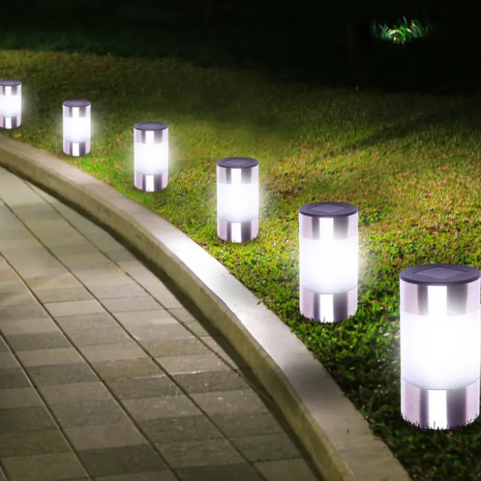 Balises solaires sans fil avec détecteur de crépuscule