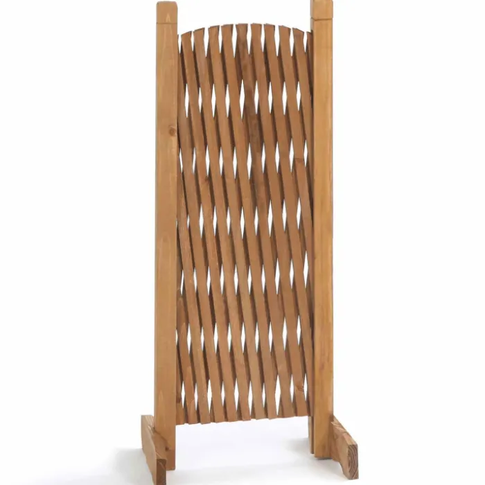 Barrière extensible en bois