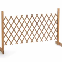 Barrière extensible en bois