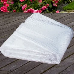 Bâche armée transparente 4x6 m renforcée