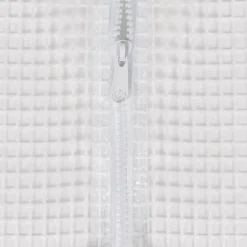 Bâche de rechange pour serre tunnel 6m² blanche