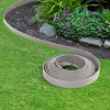 Bordure de jardin flexible grise
