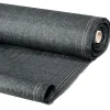 Brise vue gris 1,5 m x 10 m occultant 400 g/m²