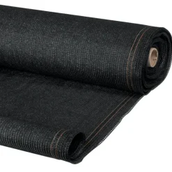 Brise vue 1,5m x 10m noir occultant 220g m²