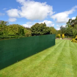 Brise vue vert 1,5 m x 10 m occultant 400 gr/m²