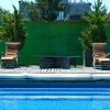 Brise vue vert 1,5m x 10m occultant 300g m²
