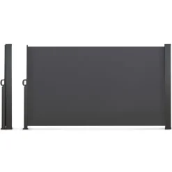 Brise-vue enroulable gris 500x160 cm