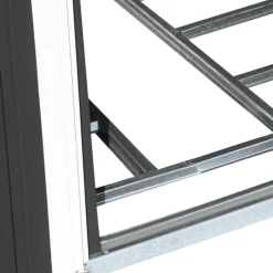 Cabanon de jardin en métal 5,3m² gris