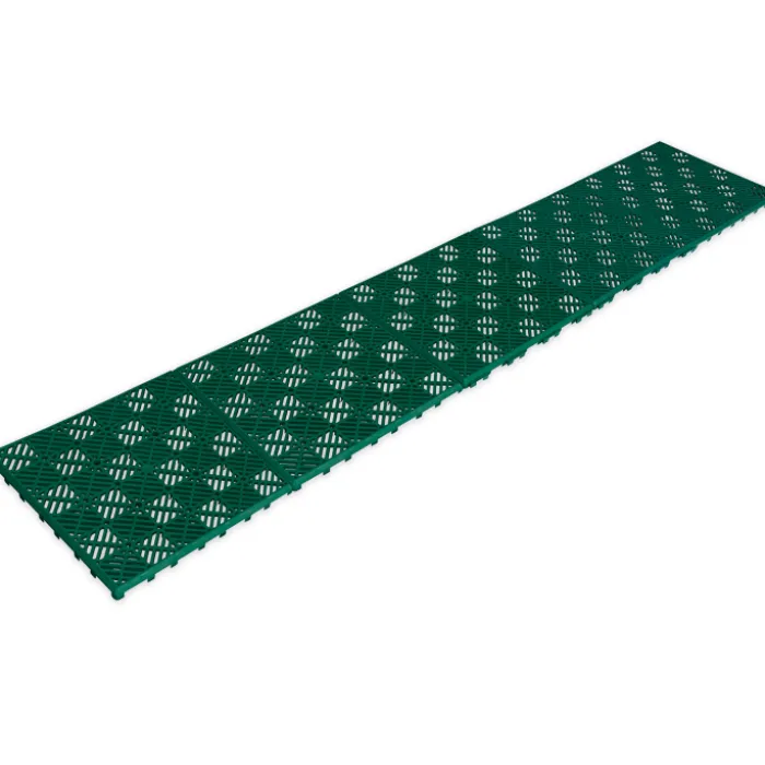 Caillebotis extérieur en plastique vert