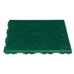 Caillebotis extérieur en plastique vert