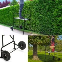 Échafaudage roulant et pliable hauteur de travail 2,5m