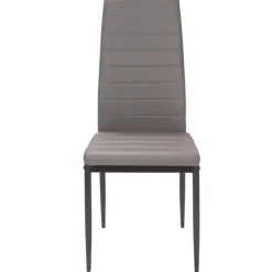 Chaises de salle à manger grises ROMANE