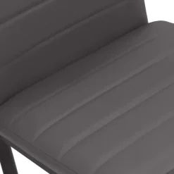 Chaises de salle à manger grises ROMANE
