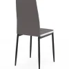 Chaises de salle à manger grises et blanches ROMANE