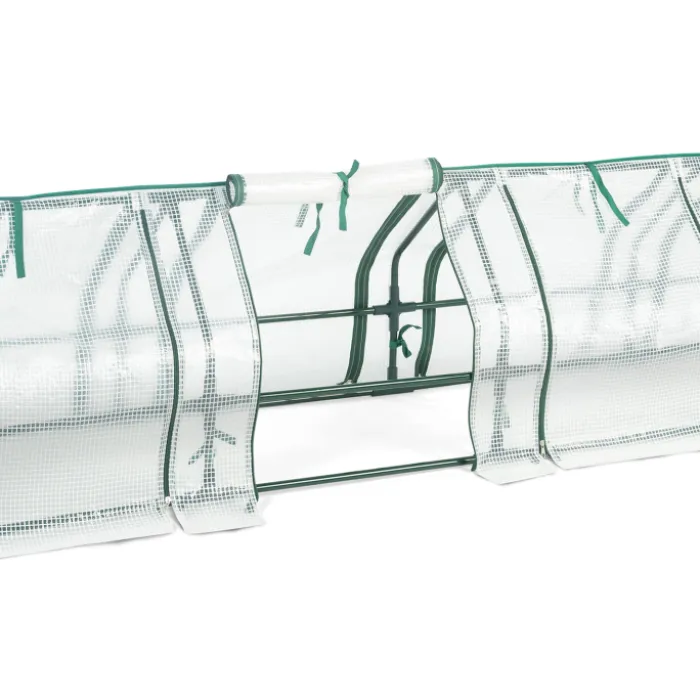 Châssis serre de jardin 3m blanche
