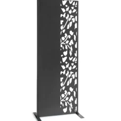 Claustra extérieur métal gris semi ajouré