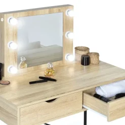 Coiffeuse industrielle avec éclairage