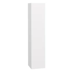Colonne de rangement suspendue blanche