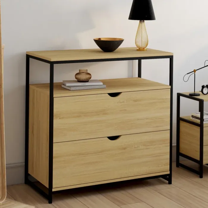 Commode industrielle 2 tiroirs