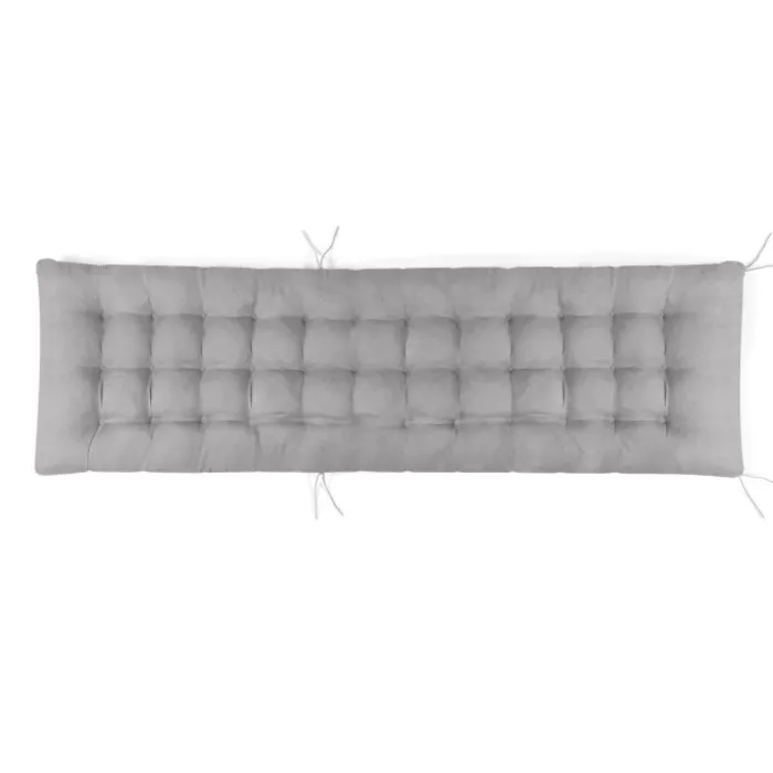 Coussin bain de soleil transat gris 180 cm