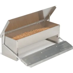 Distributeur de graines pour poules anti nuisible