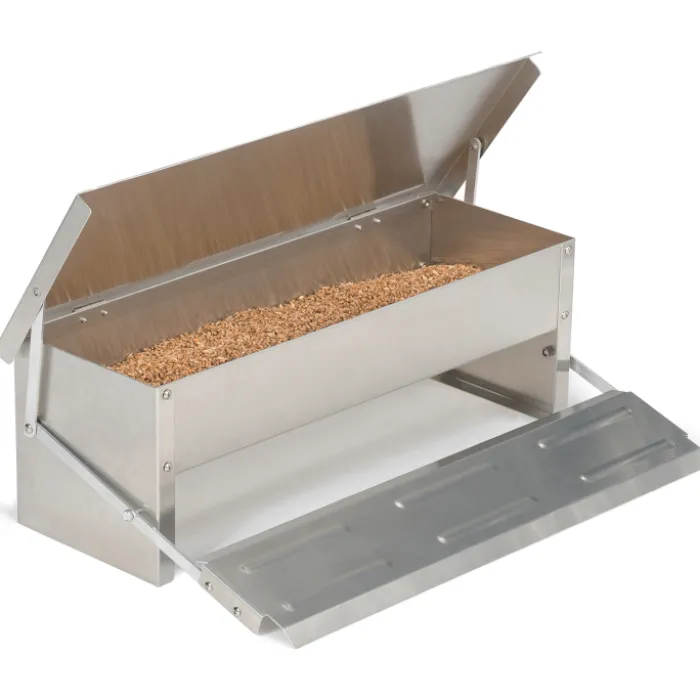 Distributeur de graines pour poules anti nuisible