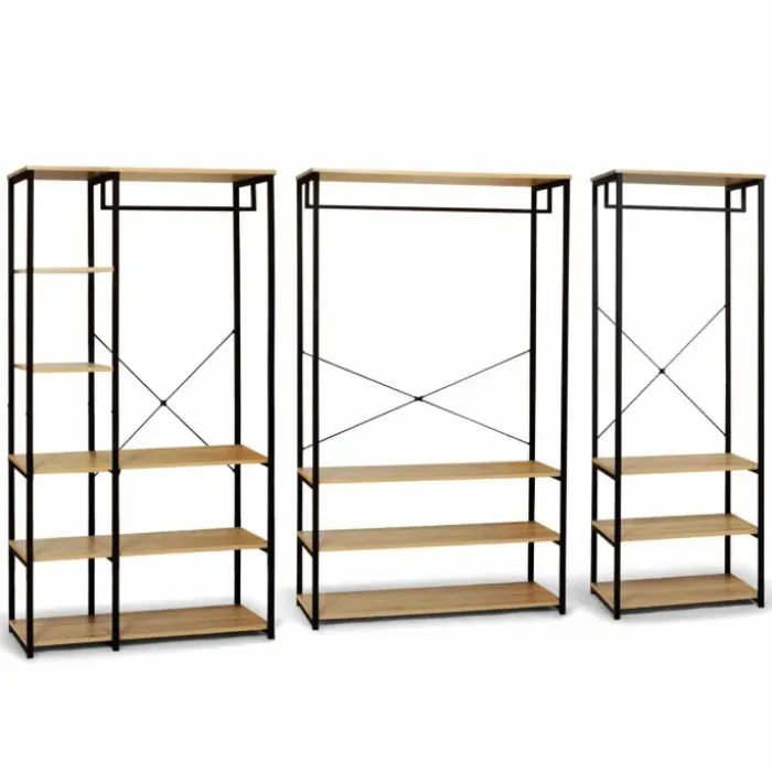Dressing ouvert industriel 167 cm