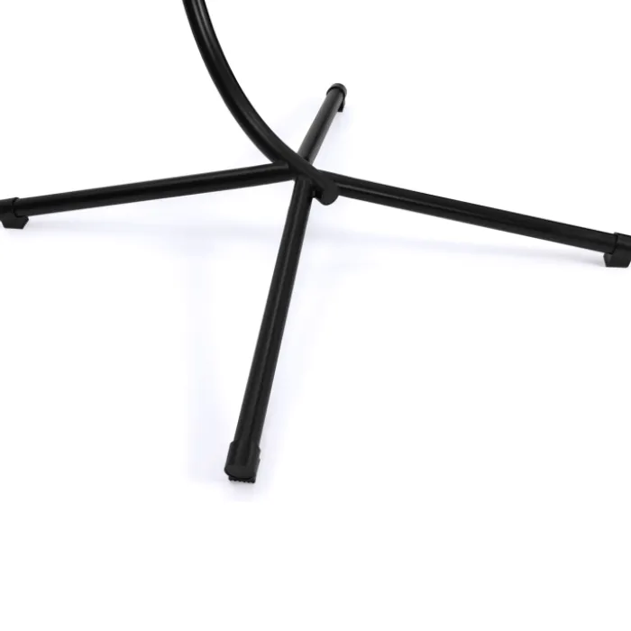 Fauteuil œuf suspendu avec coussins gris