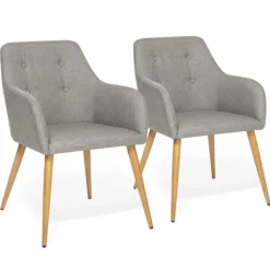 Fauteuils scandinaves gris