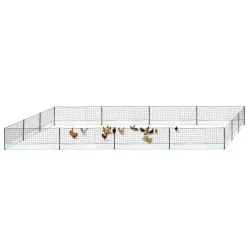 Filet à poules de 50m avec porte
