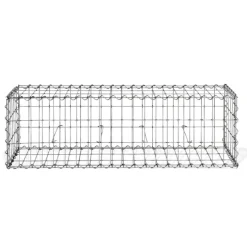 Gabions pour pierre (jardin) 100 x 30 x 30 cm : lot de 2