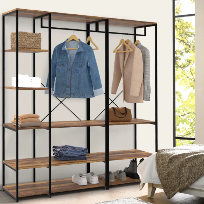 Grand dressing modulable style industriel