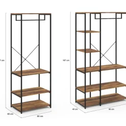 Grand dressing modulable style industriel