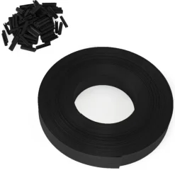 Kit de lamelles d’occultation pour grillage rigide noires