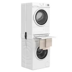 Kit de superposition universel machine à laver et sèche linge avec séchoir