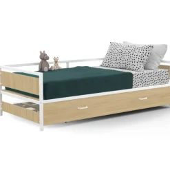 Lit banquette convertible style industriel