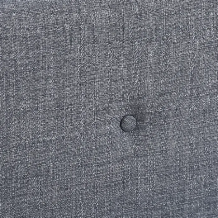 Lit style scandinave 160x200 cm gris