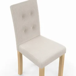 Lot de 6 chaises capitonnées scandinaves en tissu mix color