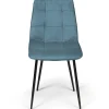 Lot de 4 chaises en velours plusieurs couleurs
