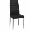 Lot de 6 chaises noires
